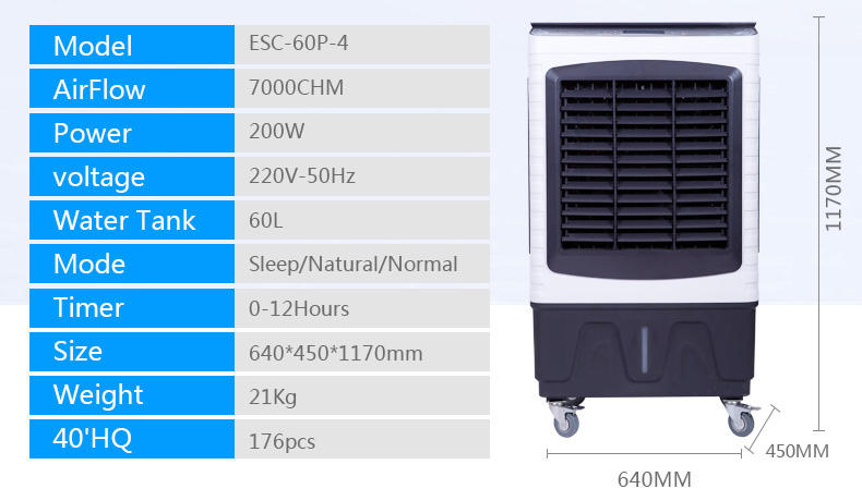 air cooler for industrial purpose